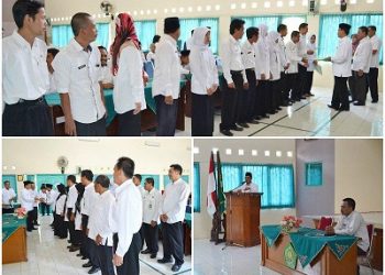 Kakankemenag Kab.Semarang Serahkan SK PNS K2