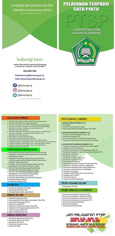LAYANAN PTSP KEMENAG