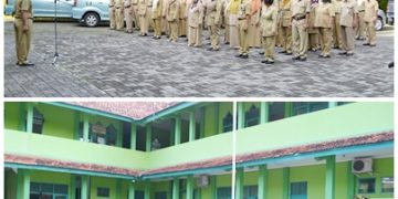 Apel pagi merupakan sarana komunikasi dan silaturrahmi