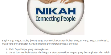 Prosedur Nikah bagi WNA