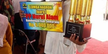 PP.Nurul Amal Sabet Juara I Lomba Hadroh se-Jateng