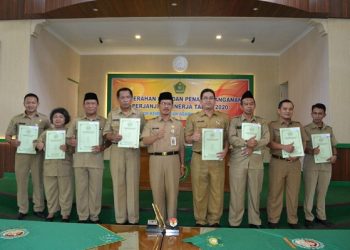 Kakankemenag Kab.Semarang Serahkan DIPA Tahun 2020