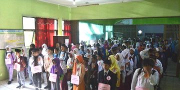 Meriahnya Porseni MI di tingkat Kecamatan