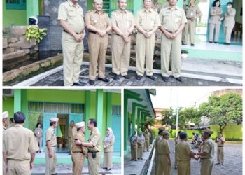 Apel Gabungan yang dipimpin Wakil Bupati Semarang