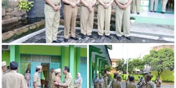 Apel Gabungan yang dipimpin Wakil Bupati Semarang