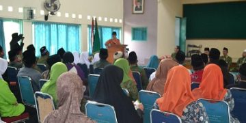 Lepas Kontingen PORSADIN, Kakankemenag Kab.Semarang Minta Semua Santri Bermental Juara