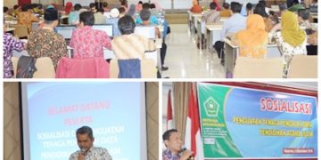 Sosialisasi Penguatan Pengolah Data PAI