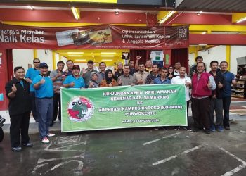 Lakukan Kunjungan Kerja ke KOPKUN UNSOED, KPRI Amanah Gagas Bisnis Ritel