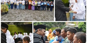 Bea siswa di Hari Amal Bhakti ke 71