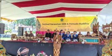 Festival Karawitan SMB dan Pemuda Buddhis