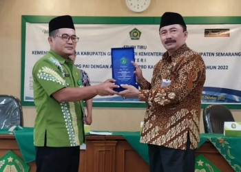 Kunjungan Studi tiru dari Kantor Kementerian Agama Kabupaten Grobogan 
