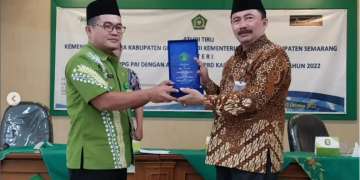 Kunjungan Studi tiru dari Kantor Kementerian Agama Kabupaten Grobogan 