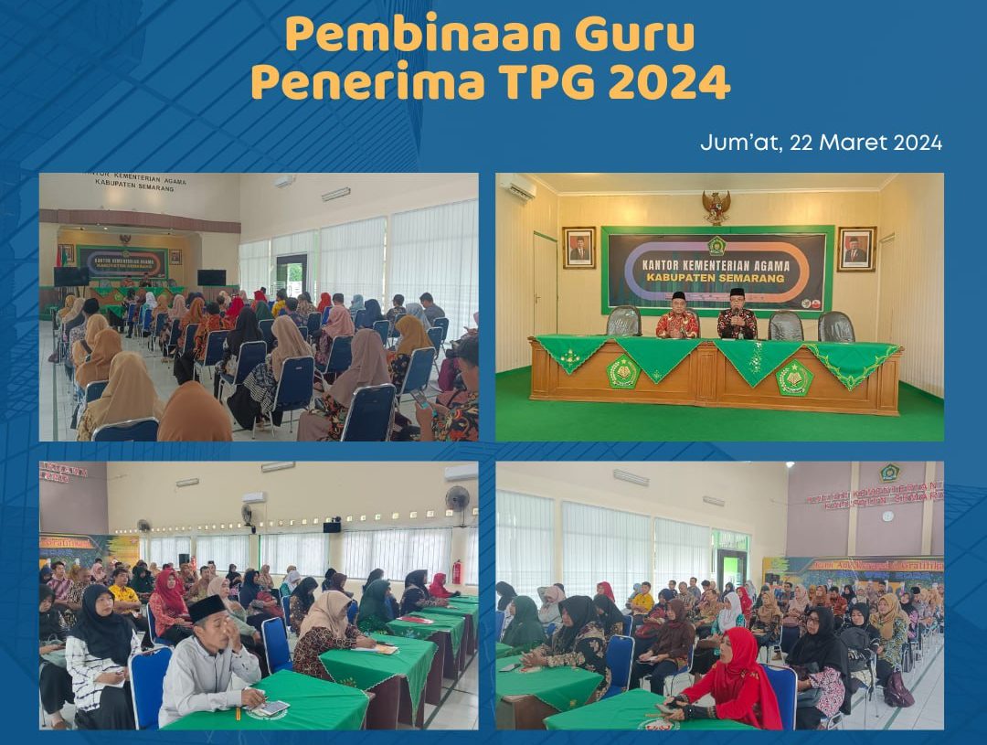 Pembinaan Guru Penerima TPG 2024