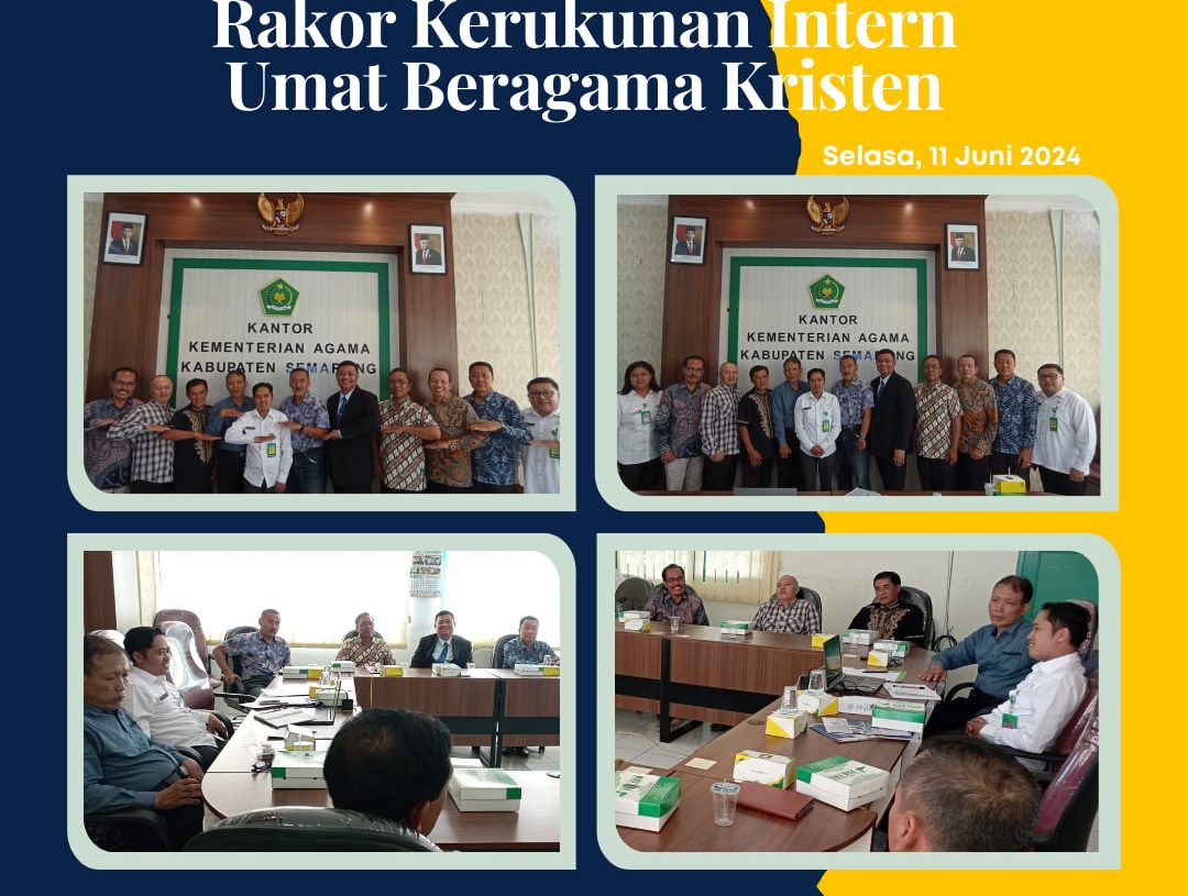Rakor Intern Kerukunan Umat Beragama Kristen