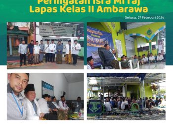 Pengajian Isra’Mi’raj Lapas Kelas II Ambarawa