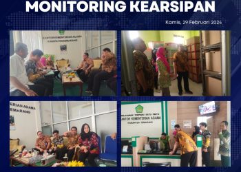 Monev Kearsipan Dari Tim Adit Biro Umum RI