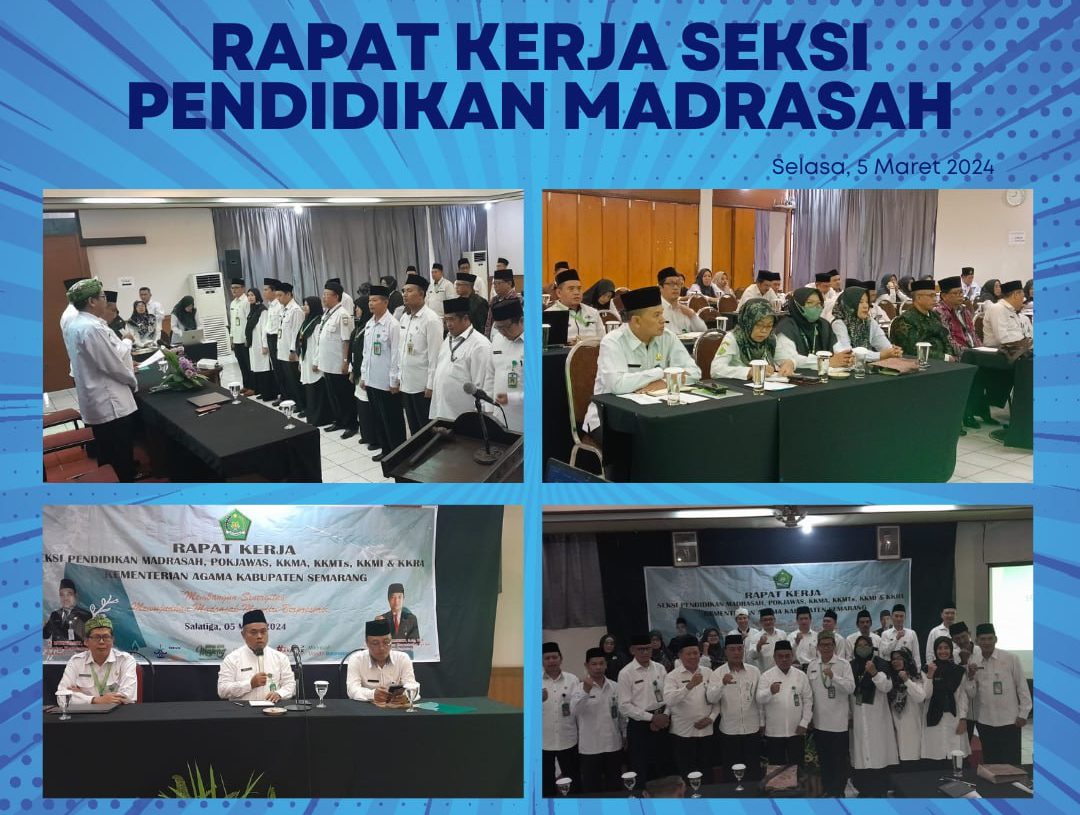 Rakor Seksi Pendidikan Madrasah