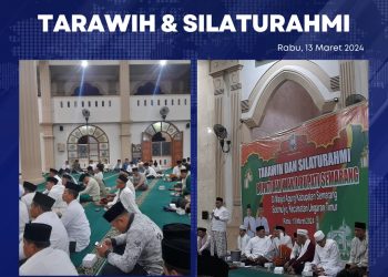 Tarawih Silaturahmi Tingkat Kabupaten Semarang Tahun 2024