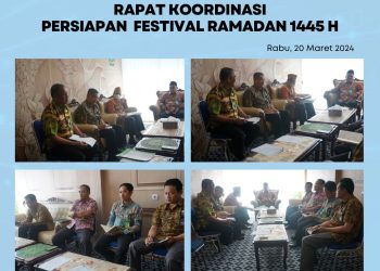 Rakor Persiapan Kolaborasi Festival Ramadhan 1445H