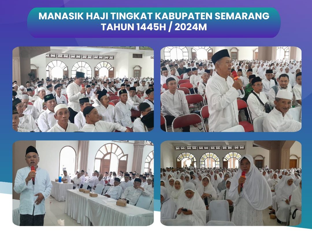 Pembukaan Manasik Haji Tingkat Kabupaten Semarang Tahun 2024
