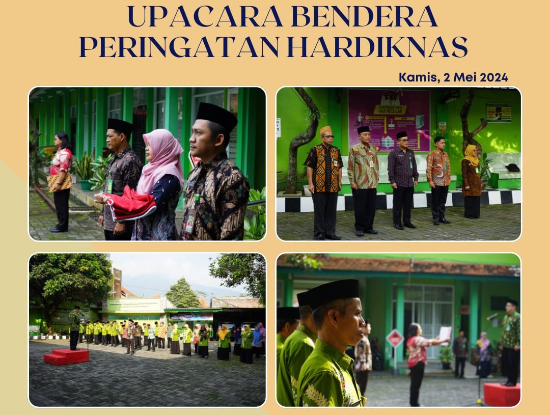 Upacara Peringatan Hardiknas 2024