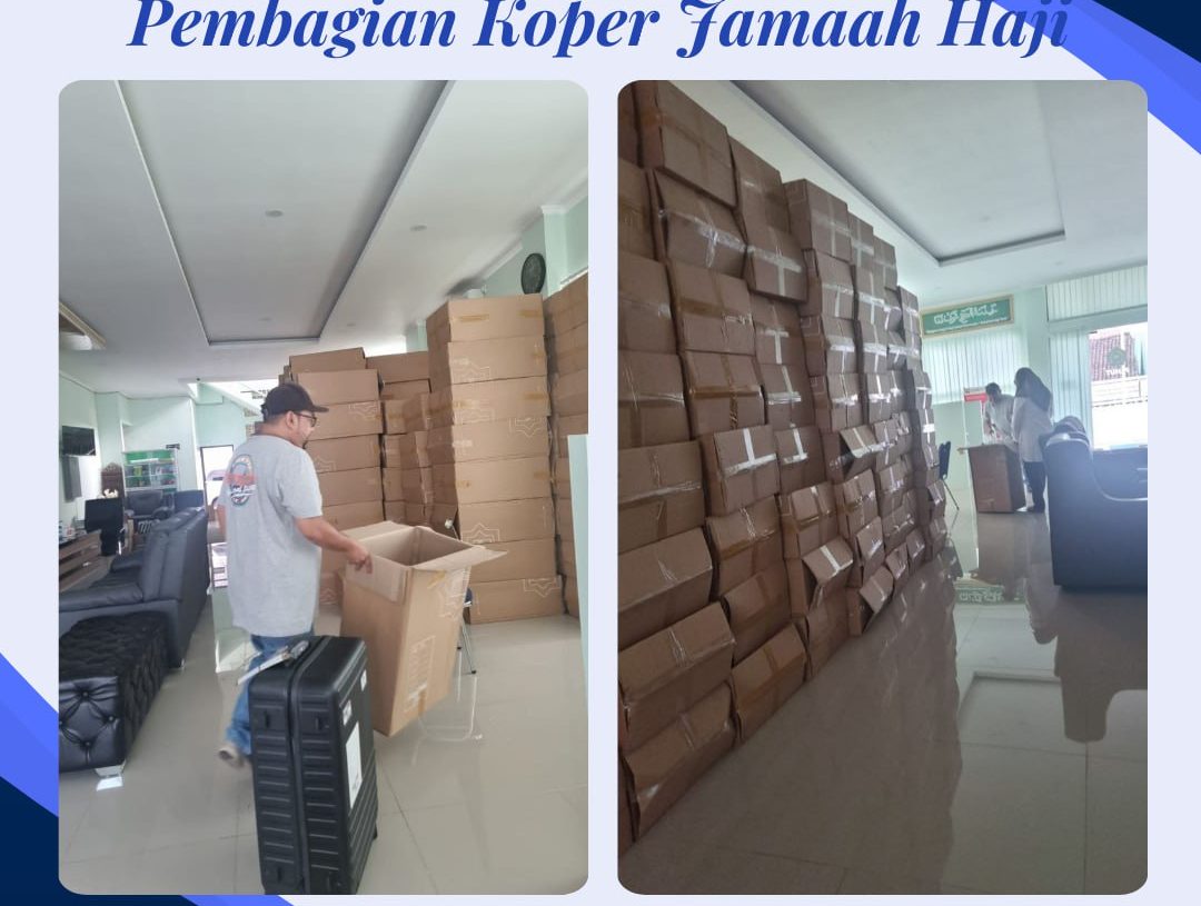 Pembagian Koper Jemaah Haji 1445H / 2024M