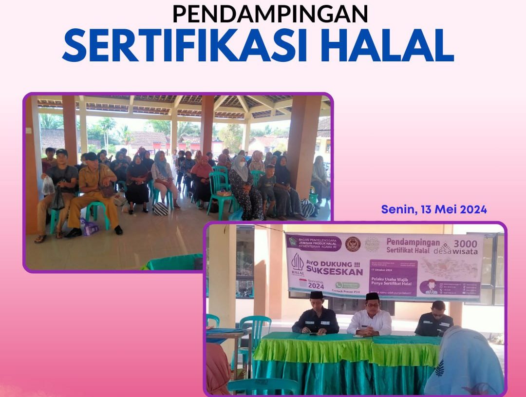 Pendampingan Sertifikasi Halal Bagi Pelaku Usaha di Desa Brongkol Banyubiru