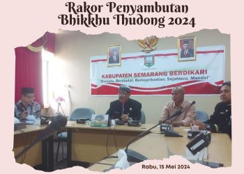 Rakor Penyambutan Bhikkhu Tudhong di Kabupaten Semarang