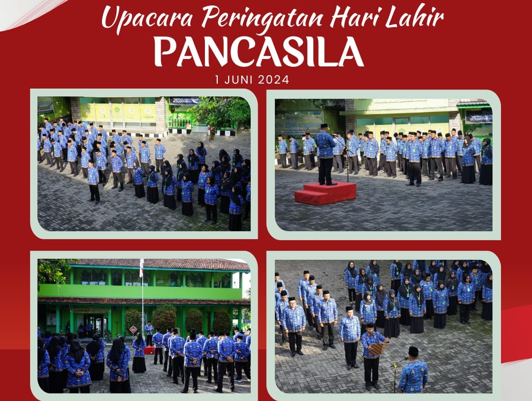 Upacara Peringatan Hari Lahir Pancasila Jajaran Kankemenag Kab.Semarang Tahun 2024