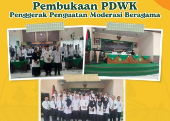 Pembukaan PDWK Penggerak Penguatan Moderasi Beragama