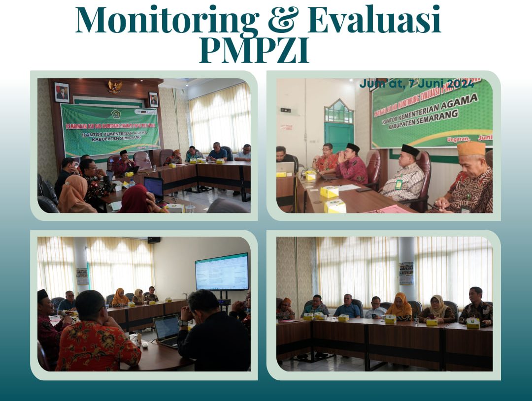 Kunjungan Monitoring PMPZI Dari Biro Ortala Kemenag RI