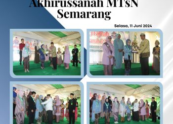 Akhirussanah Siswa Kelas IX MTsN Semarang