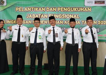 Pelantikan dan Pengukuhan Jabatan Fungsional di Linkungan Kemenag Kab.Semarang
