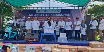 Jalan Sehat Kerukunan menjadi penutup rangkaian kegiatan Hari Amal Bhakti ke-79 Kementerian Agama tingkat Kabupaten Semarang