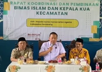 Gelar Rakor dan Pembinaan Kepala KUA, Kakankemenag Targetkan Masalah Tanah Wakaf Cepat Terselesaikan