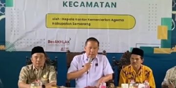Gelar Rakor dan Pembinaan Kepala KUA, Kakankemenag Targetkan Masalah Tanah Wakaf Cepat Terselesaikan