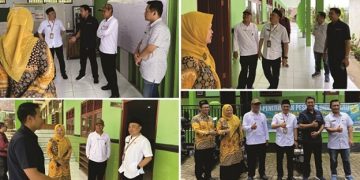 Kakankemenag Monitoring Pelaksanaan Bantuan Afirmasi Rehab Berat Tahun Anggaran 2024 di MI Lerep