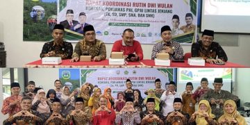 Bangun Komunikasi yang Efektif, Kakankemenag Gelar Rakor Dwi Wulanan dengan Pokjawas PAI dan GPAI Lintas Jenjang